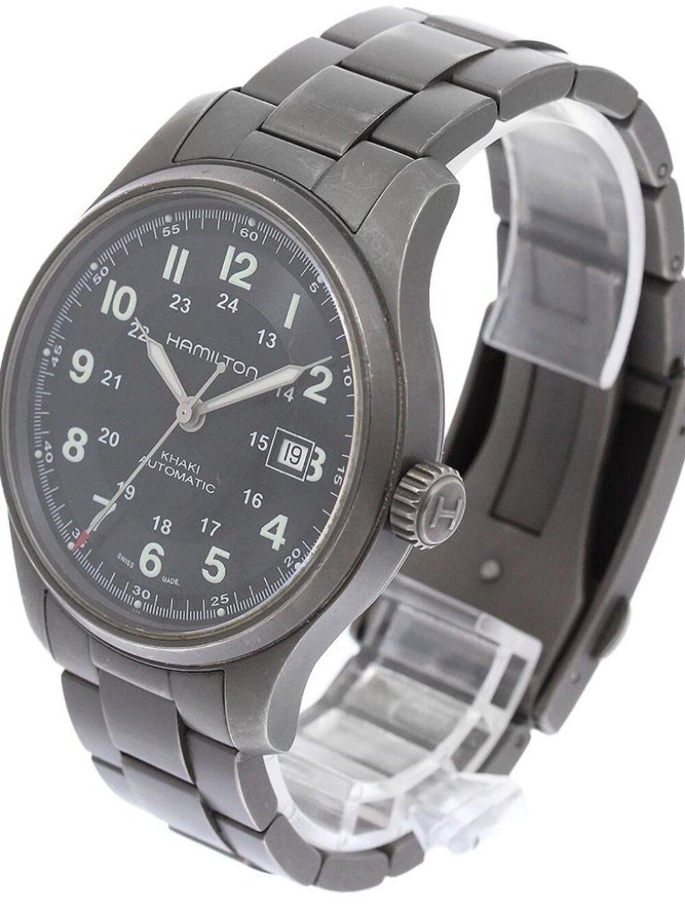 HAMILTON Khaki field H705650/H70565133 Date Automatic Men's Watch_956797